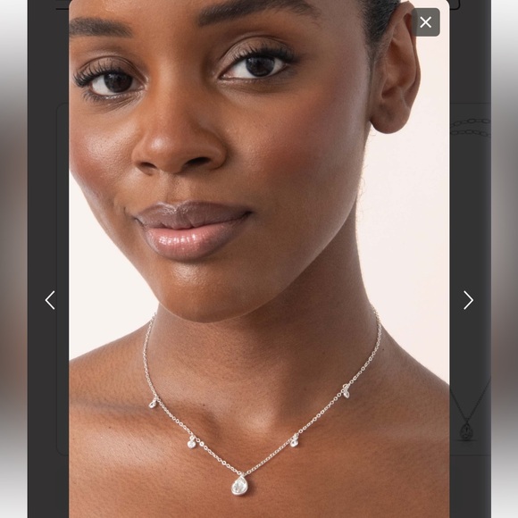 ettika Jewelry - NWT Ettika Dripping Crystals Drop Necklace